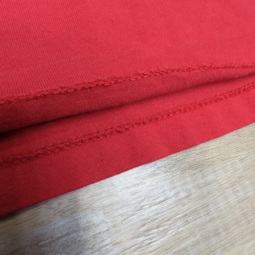 Vintage Single Stitch Disney Mickey Mouse Shirt Size XL Red Made in USA - Picture 5 of 9